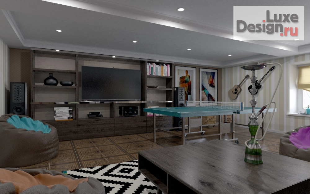 Дизайн интерьера коттеджа "Дизайн интерьера дома для семьи фотографов из Астрахани" (фото 22)