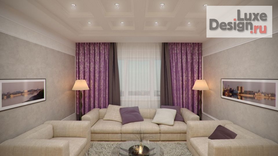 Дизайн интерьера коттеджа "Дизайн интерьера дома в г. Астрахань" (фото 3)