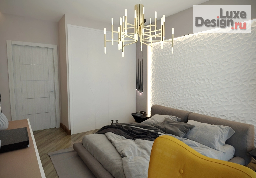 Дизайн интерьера трехкомнатной квартиры "Студия дизайна Анны Чебуньковой" (фото 15)