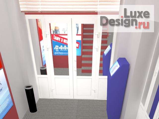 Дизайн интерьера торгового комплекса "TAURUS HALL" (фото 1)