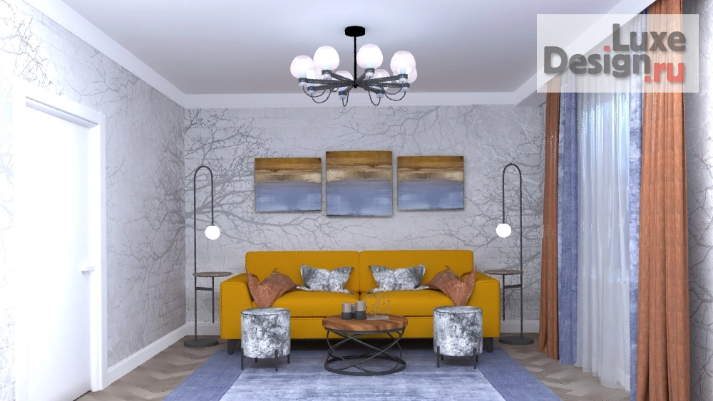 Дизайн интерьера квартиры "Комната отдыха" (фото 3)