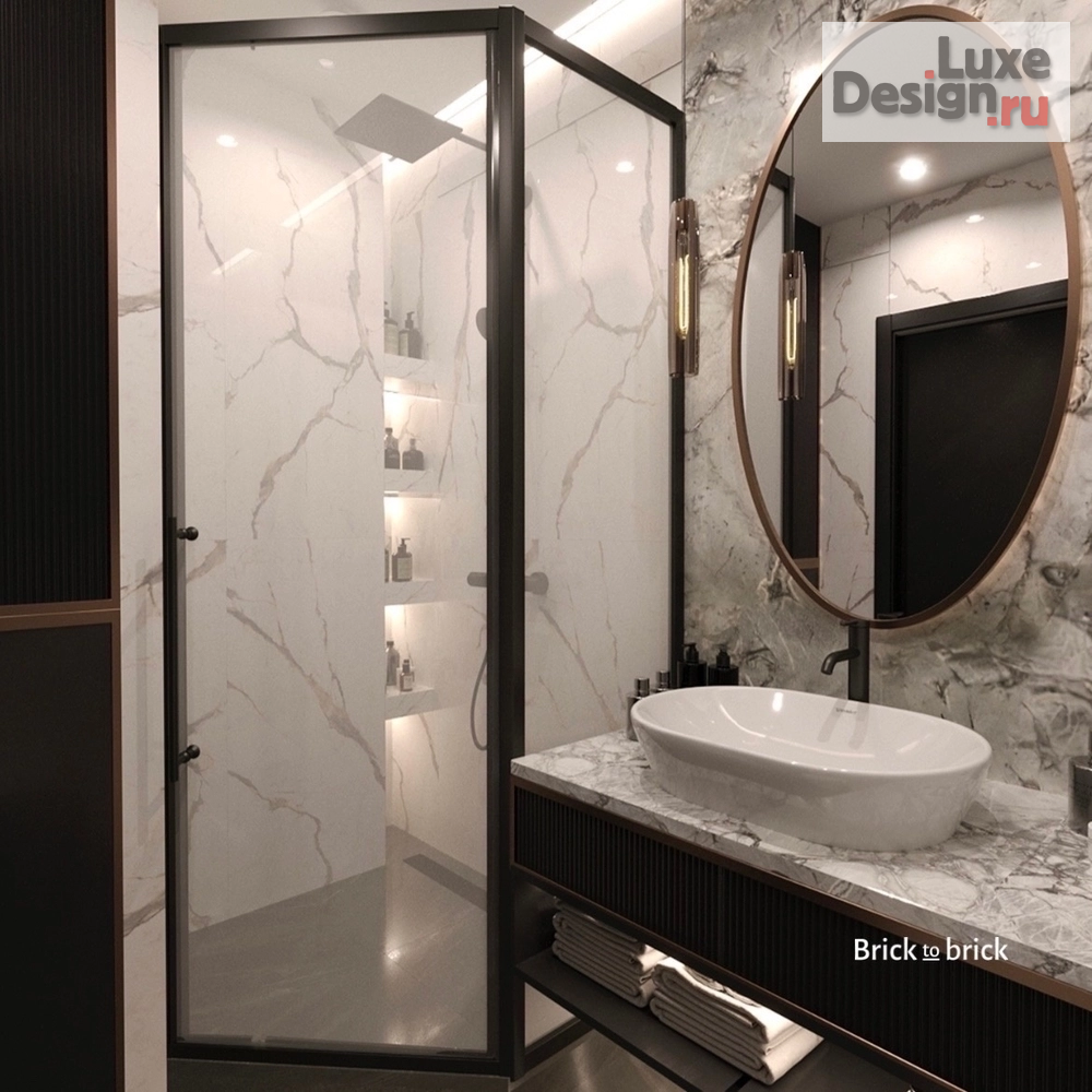 дизайн интерьера санузла "Дизайн санузла" (фото 1)