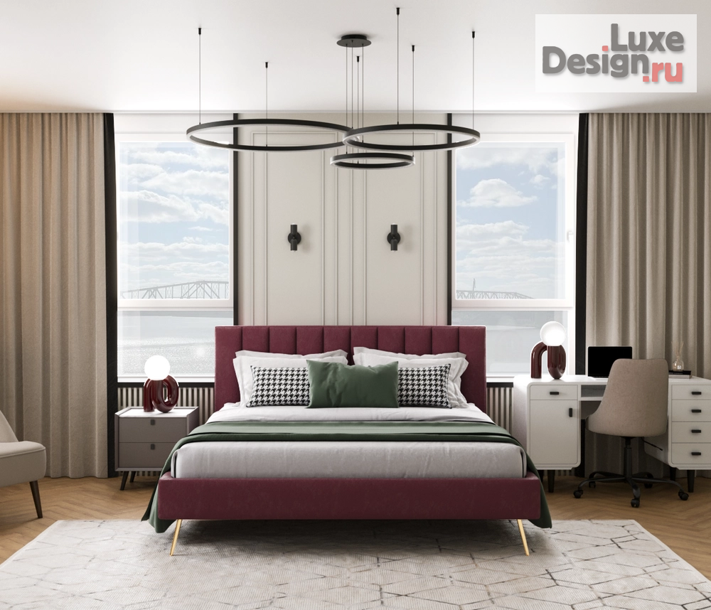 Дизайн интерьера трехкомнатной квартиры "#СОВРЕМЕННАЯ_КЛАССИКА" (фото 9)