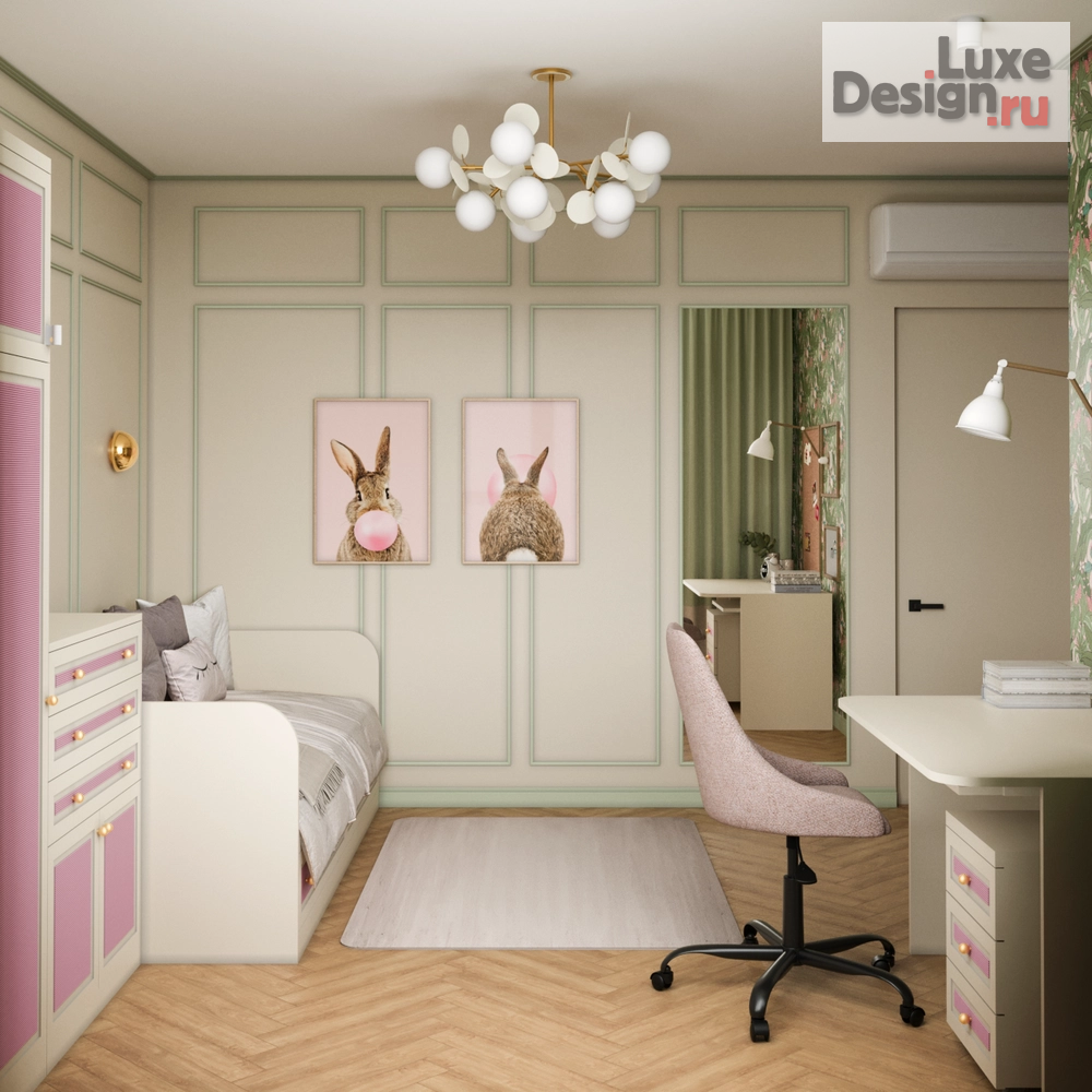 Дизайн интерьера трехкомнатной квартиры "#СОВРЕМЕННАЯ_КЛАССИКА" (фото 22)