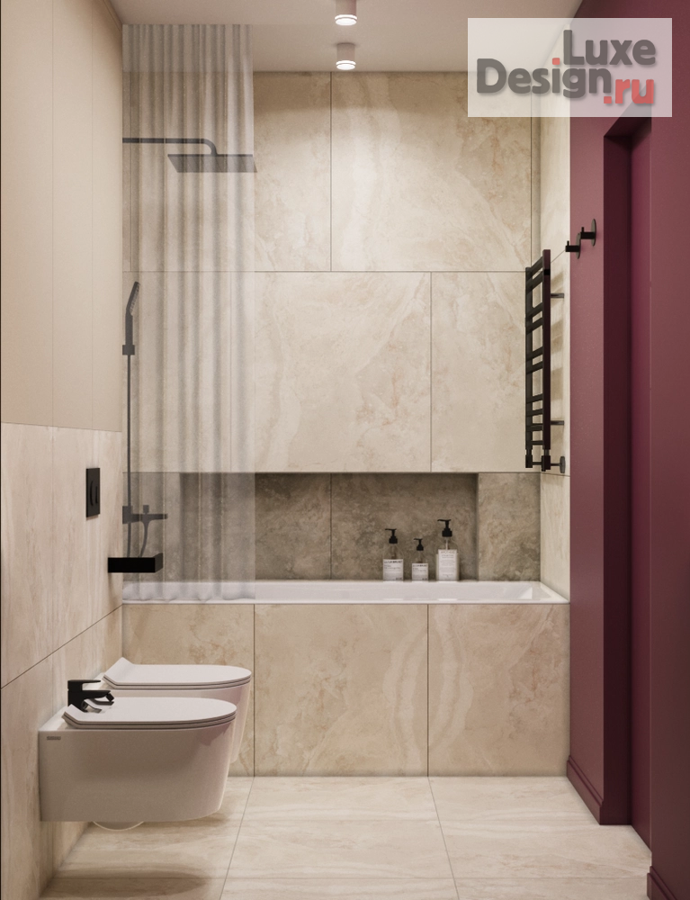 Дизайн интерьера трехкомнатной квартиры "#СОВРЕМЕННАЯ_КЛАССИКА" (фото 15)