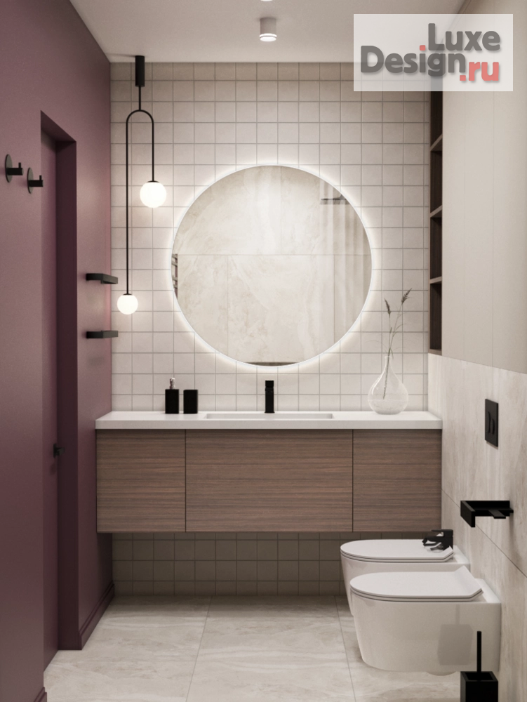 Дизайн интерьера трехкомнатной квартиры "#СОВРЕМЕННАЯ_КЛАССИКА" (фото 17)