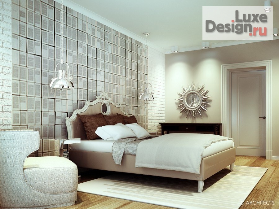 Дизайн интерьера четырехкомнатной квартиры "Проект квартиры в стиле Фьюжн 100 кв.м." (фото 9)