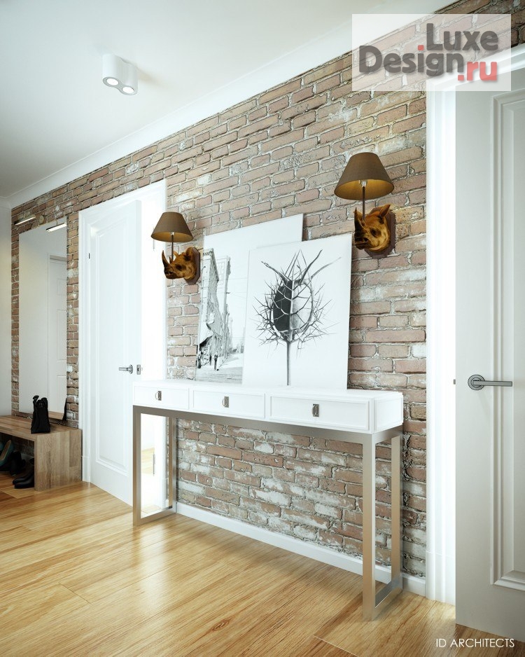 Дизайн интерьера четырехкомнатной квартиры "Проект квартиры в стиле Фьюжн 100 кв.м." (фото 6)