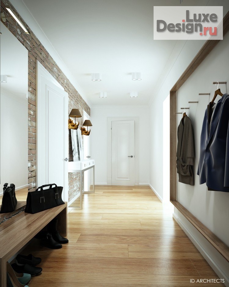 Дизайн интерьера четырехкомнатной квартиры "Проект квартиры в стиле Фьюжн 100 кв.м." (фото 11)