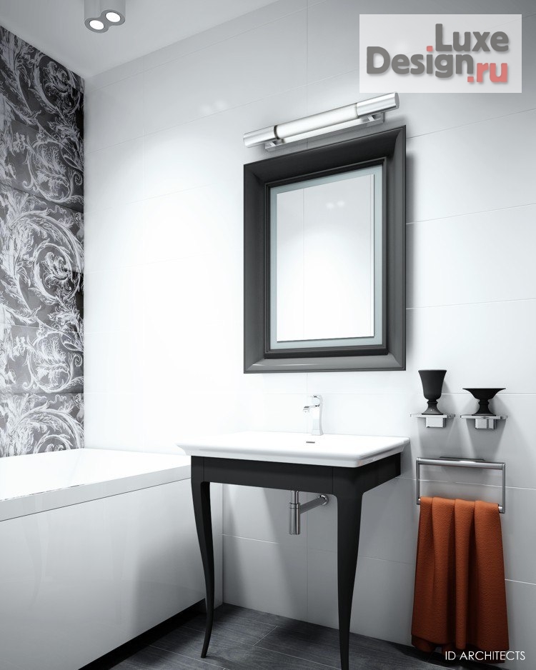 Дизайн интерьера четырехкомнатной квартиры "Проект квартиры в стиле Фьюжн 100 кв.м." (фото 13)