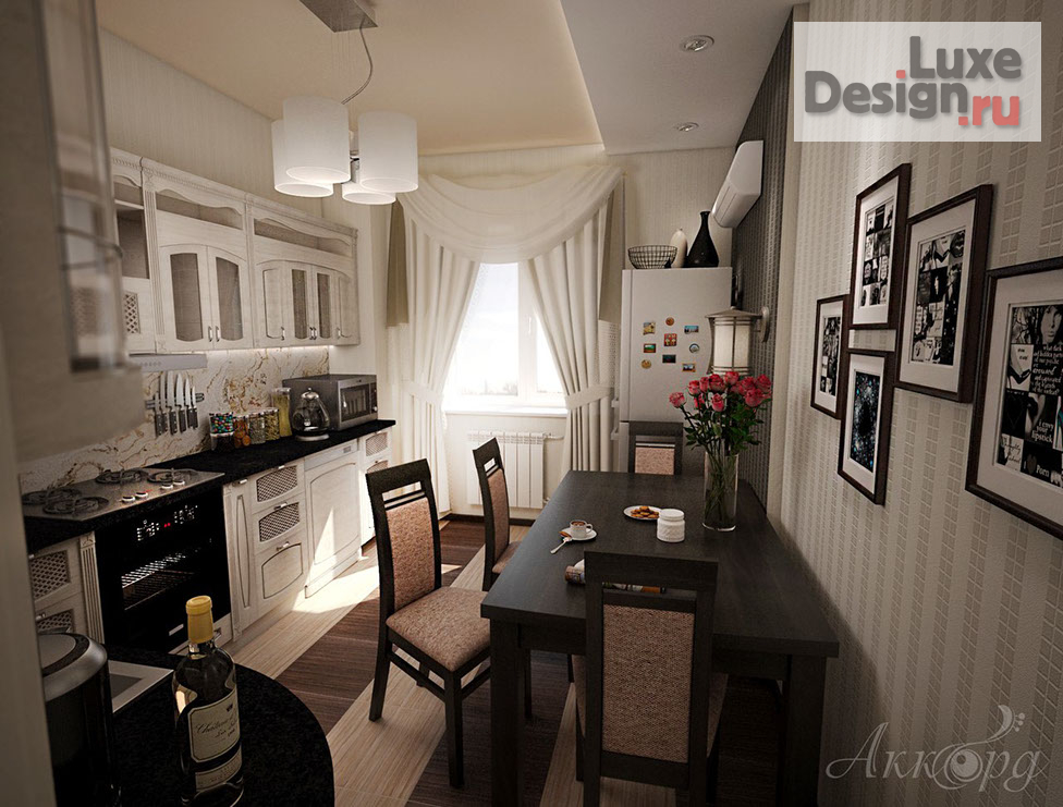Дизайн интерьера комнаты "Проекты кухонь" (фото 3)