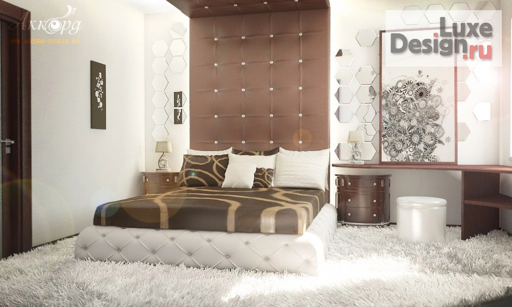 Дизайн интерьера спальни "Проекты спален" (фото 2)