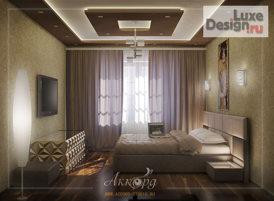 Дизайн интерьера спальни "Проекты спален" (фото 3)