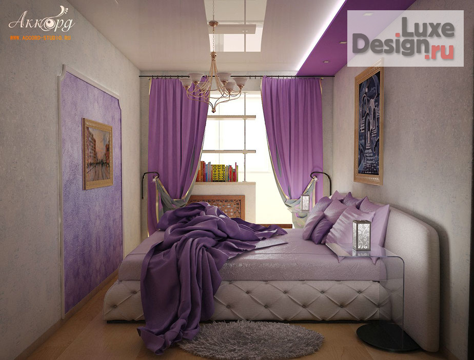 Дизайн интерьера спальни "Проекты спален" (фото 4)