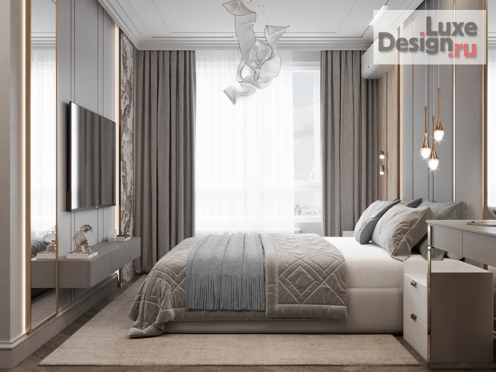 Дизайн интерьера четырехкомнатной квартиры "Дизайн  квартиры с тиле "Классика"" (фото 2)