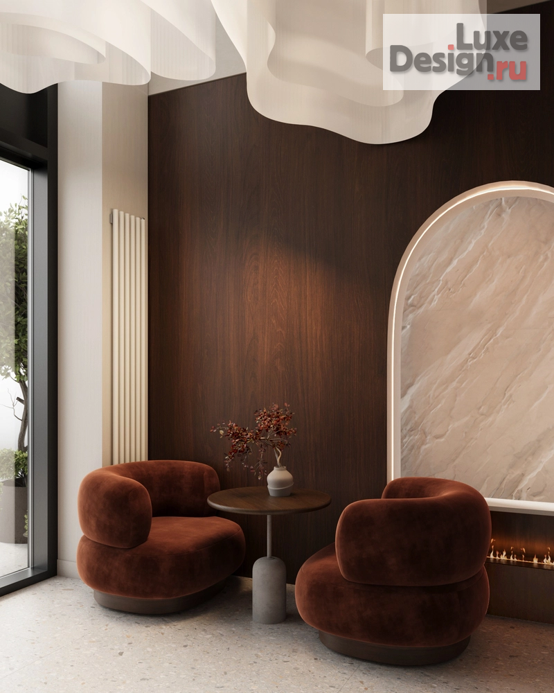 Дизайн интерьера кафе "Разработка интерьера кофейни в ЖК "Огни"" (фото 2)