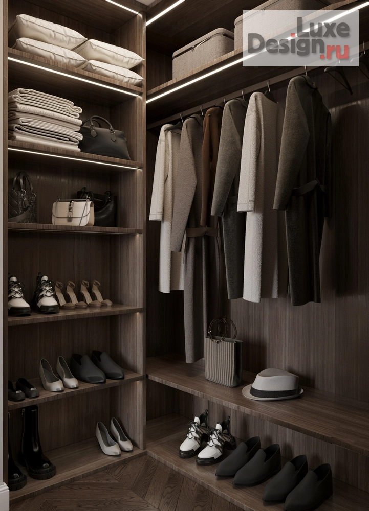 Дизайн интерьера квартиры "Разработка интерьера квартиры в классическом стиле" (фото 13)