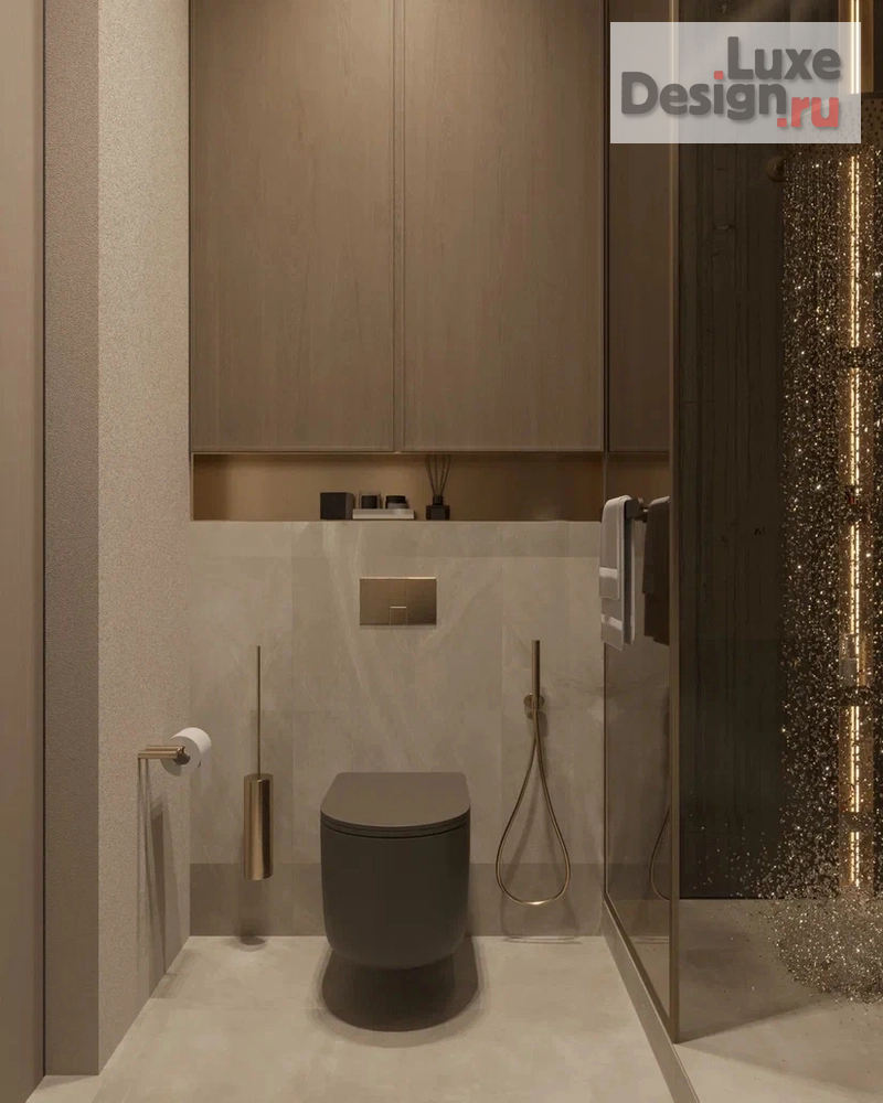 Дизайн интерьера четырехкомнатной квартиры "ЖК "Лотос Парк" " (фото 16)