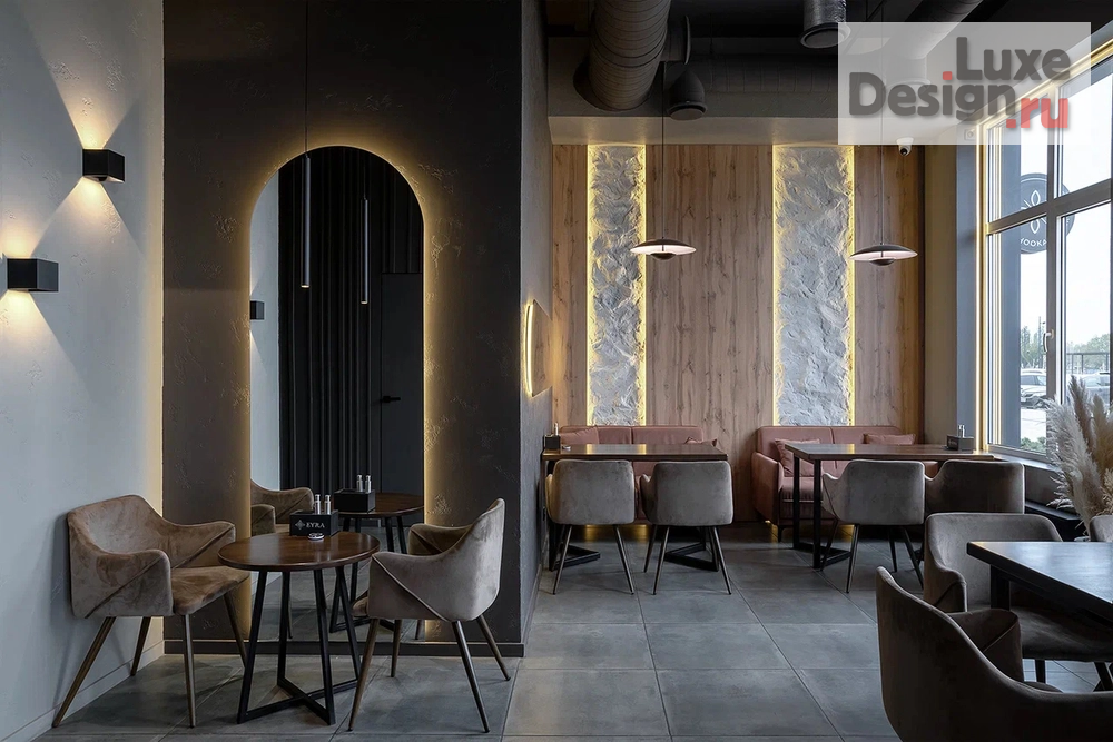 Дизайн интерьера кафе "Кафе "Eyra"" (фото 11)