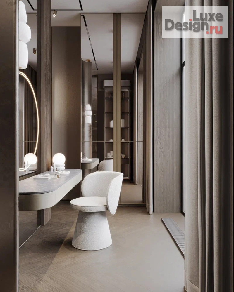 Дизайн интерьера четырехкомнатной квартиры "ЖК "Лотос Парк" " (фото 7)