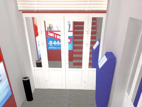 Дизайн интерьера торгового комплекса в Астрахани "TAURUS HALL"